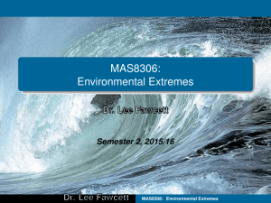 MAS8306: Environmental Extremes
