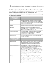 AASP requirements