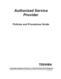 Authorized Service Provider