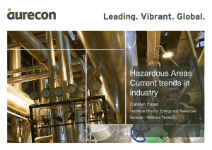 Hazardous Areas Current trends in industry