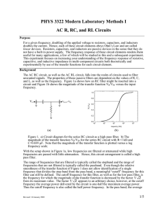 PHYS 3322 Modern Laboratory Methods 1