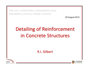 Detailing of Reinforcement in Concrete Structures