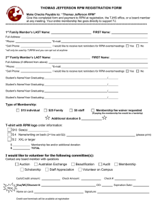 the RPM Membership Form here.