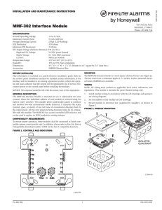 MMF-302 Interface Module - Fire