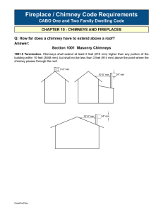 Fireplace / Chimney Code Requirements