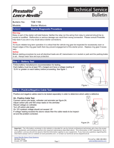 Technical Service Bulletin