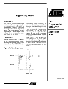 Ripple-Carry Adders Application Note