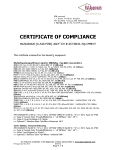 Get Certificate - Moore Industries