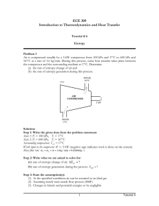 ECE 309 Introduction to Thermodynamics and Heat Transfer
