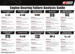 10 Most Common Bearing Failures Poster