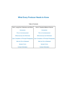 "What Every Producer Needs to Know"