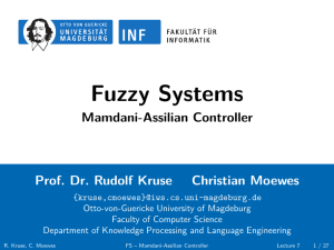 Fuzzy Systems - Mamdani