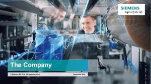 Siemens 2016 - employer of choice and reliable partner