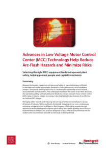 Advances in Low Voltage Motor Control Center (MCC) Technology