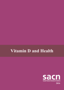 Vitamin D and Health