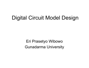 Digital Circuit Model Design