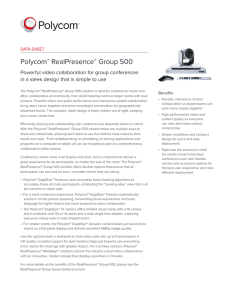 Polycom RealPresence Group 500