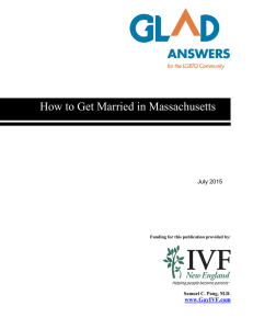 How to Get Married in Massachusetts