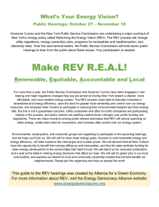 Make REV REAL! - New York State Energy Democracy Alliance