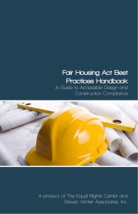 Fair Housing Act Best Practices Handbook