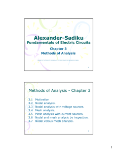 Alexander-Sadiku Fundamentals of Electric Circuits Chapter 3