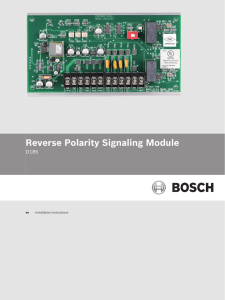 Reverse Polarity Signaling Module - Surveillance