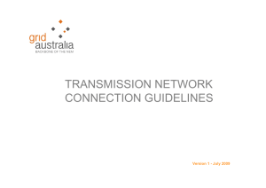 transmission network connection guidelines