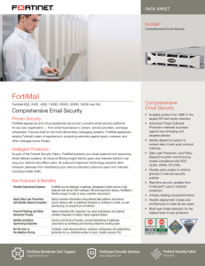 FortiMail - Fortinet