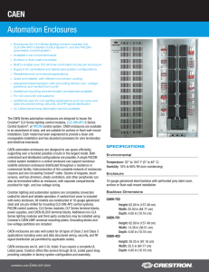 CAEN Automation Enclosures