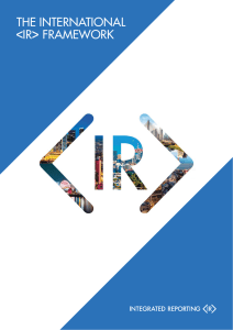 IR> Framework - Integrated Reporting