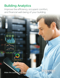 Building Analytics - Schneider Electric