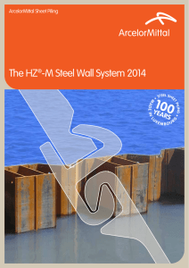 The HZ®-M Steel Wall System 2014