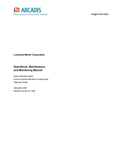 Operation, Maintenance and Monitoring Manual