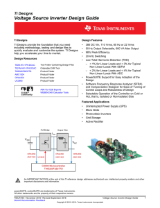 Voltage Source Inverter Design Guide (Rev. A)