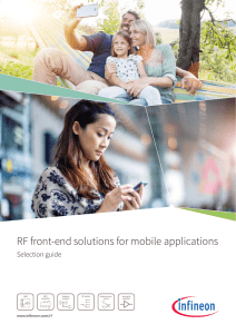 RF front-end solutions for mobile applications