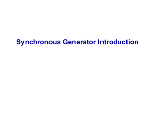 09 Synchronous Generator and Motor