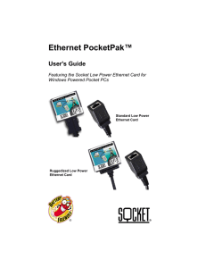 Socket LP-E CompactFlash Manual