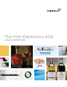 2015 - Thinfilm