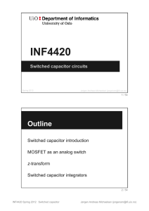 Switched capacitor