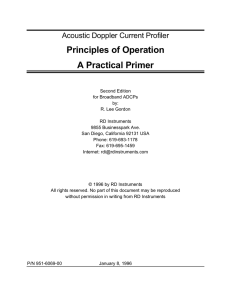 Principles of Operation A Practical Primer - Maine In