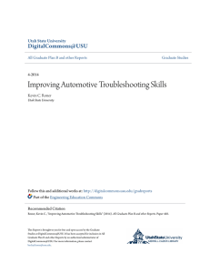 Improving Automotive Troubleshooting Skills