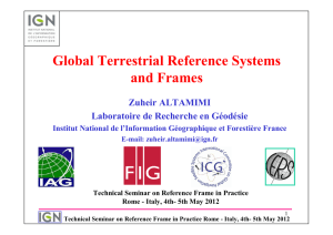 the International Terrestrial Reference Frame