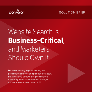 Website Search Is Business-Critical, and Marketers Should Own It