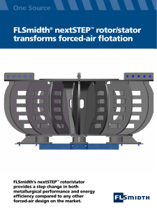 FLSmidth® nextSTEP™ rotor/stator transforms forced