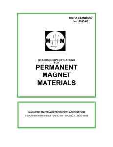 permanent magnet materials