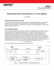 Dealing with Dead Time Distortion in a Time Digitizer