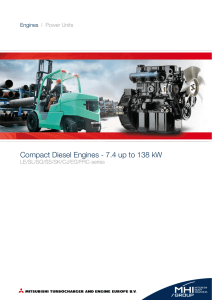 Power Units Compact Diesel Engines