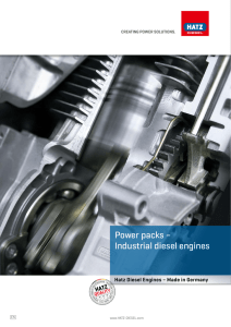 Power packs – Industrial diesel engines