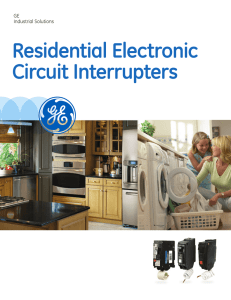 Residential Electronic Circuit Interrupters