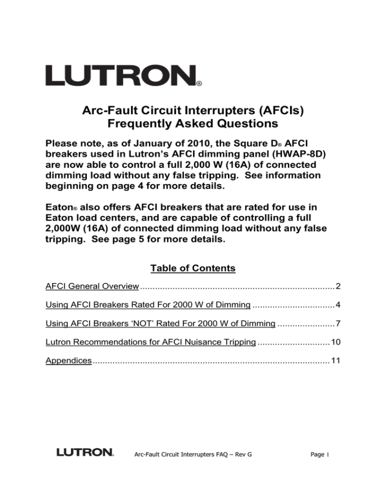 arc-fault-circuit-interrupters-afcis-frequently-asked